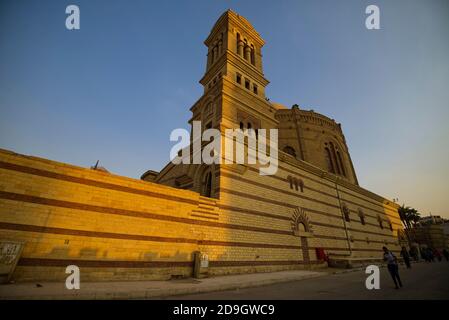 L'église Saint-Georges est une église orthodoxe grecque du Caire copte. L'église date du Xe siècle (ou plus tôt). La structure actuelle était Banque D'Images