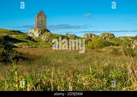 Smailholm Tower, Kelso, Scottish Borders, Écosse, Royaume-Uni Banque D'Images