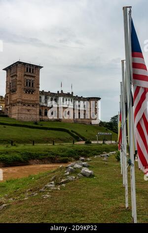 Le château de Kellie (parfois aussi appelé la folie de Kellie) est un château situé à Batu Gajah, dans le district de Kinta, à Perak, en Malaisie. Banque D'Images