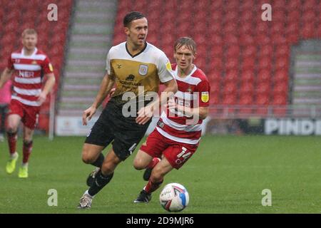 Ryan Wintle (4) de Crewe Alexandra en action pendant le jeu Banque D'Images