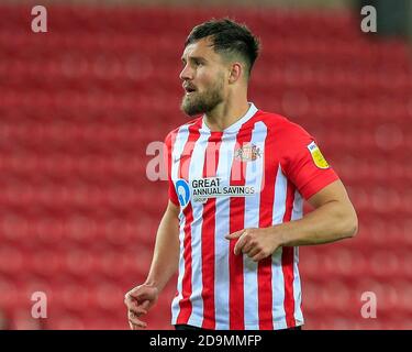 Bailey Wright (5) de Sunderland en action Banque D'Images