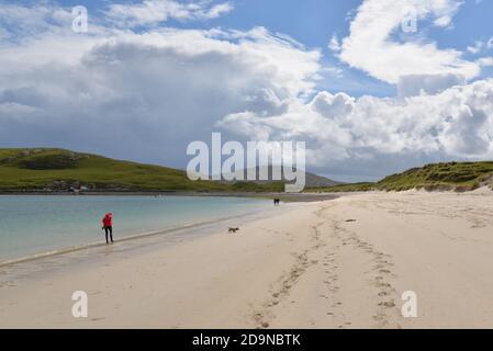 Bhatarsaigh, Vatersay, Hébrides extérieures, Écosse Banque D'Images