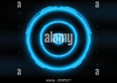 Arrière-plan abstrait futuriste .futur thème concept arrière-plan.Tableau de bord de données,graphique,Panel digital concept.vector et l'illustration Illustration de Vecteur