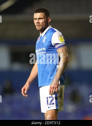 Harlee Dean de Birmingham City pendant le match du championnat Sky Bet au stade St. Andrew's trillion Trophy, à Birmingham. Banque D'Images