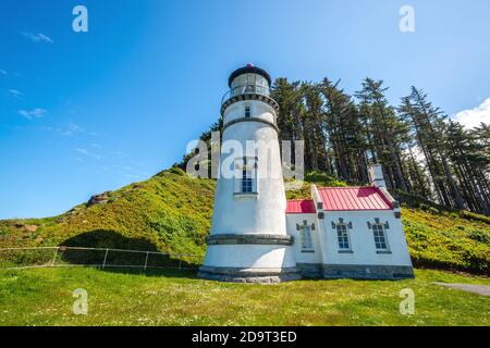 Phare historique de Heceta Head , Oregon-États-Unis Banque D'Images