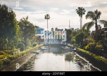 Los Angeles, Californie, Etats-Unis - Mars 10 2019: Belle après-midi ensoleillé à Venice Beach Banque D'Images