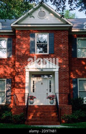 Maison en briques en Alabama, États-Unis Banque D'Images