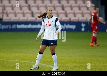 Londres, Royaume-Uni. 07th Nov, 2020. Pendant le match de la FAWSL à huis clos entre Tottenham Hotspur Women et Reading Women au Hive, Londres, Angleterre, le 7 novembre 2020. Photo de Carlton Myrie/Prime Media Images. Crédit : Prime Media Images/Alamy Live News Banque D'Images