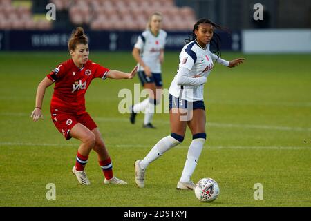 Londres, Royaume-Uni. 07th Nov, 2020. Pendant le match de la FAWSL à huis clos entre Tottenham Hotspur Women et Reading Women au Hive, Londres, Angleterre, le 7 novembre 2020. Photo de Carlton Myrie/Prime Media Images. Crédit : Prime Media Images/Alamy Live News Banque D'Images