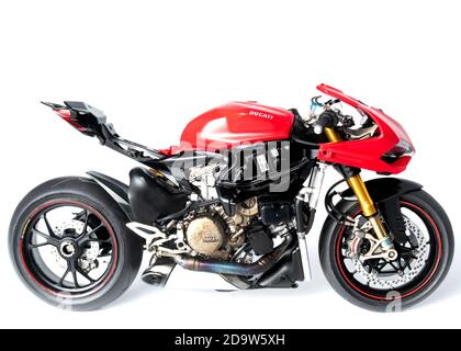 Kit de balance modèle S Tamiya Ducati 1199 Panigale Banque D'Images