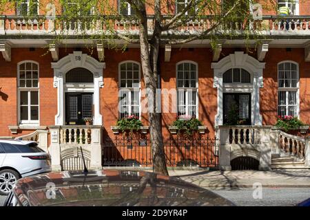 albert court, kensington Banque D'Images