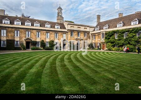 First court Christs College Université de Cambridge Cambridge, Angleterre Banque D'Images