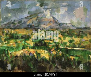 Paul Cézanne, Français, 1839-1906 -- Mont Sainte-victoire Banque D'Images