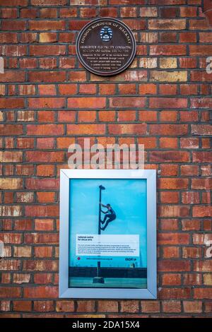 Le National Center for Circus Arts de Hoxton, Shoreditch, Londres, est un centre de formation de cirque contemporain de premier plan. Formation au cirque de Londres. Banque D'Images