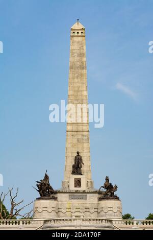 Springfield, Illinois / États-Unis - 16 septembre 2020 : tombe de Lincoln lors d'un bel après-midi d'été. Banque D'Images