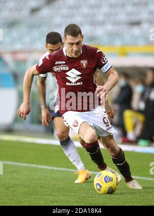 Turin, Italie. 08 novembre 2020. 09 Andrea Belotti (Torino FC) pendant le Torino FC contre le FC Crotone, football italien série A match à turin, Italie, novembre 08 2020 crédit: Independent photo Agency/Alay Live News Banque D'Images