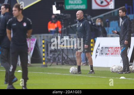 ARNHEM, PAYS-BAS - NOVEMBRE 08: assistant Joseph Oosting de vitesse pendant le match néerlandais Eredivisie entre vitesse et FC Emmen à Gelredome le 8 novembre 2020 à Arnhem, pays-Bas (photo de Ben gal/Orange Pictures) Banque D'Images