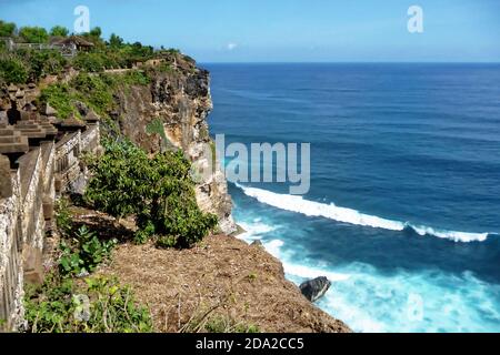 Kecak Uluwatu Cliff - Bali - Indonésie Banque D'Images