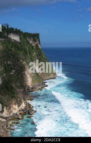 Kecak Uluwatu Cliff - Bali - Indonésie Banque D'Images