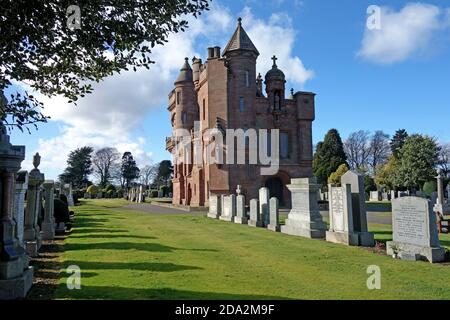 Chapelle mortuaire, Arbroath, Angus, Écosse Banque D'Images