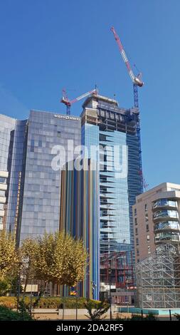 9 OCT 2018 - tours et horizon de la Défense - Paris, France Banque D'Images