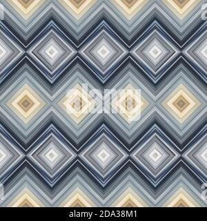 Seamless pattern tile for fashion fabric print, abstract futuristic geometric design. Futuristic technology background. Striped pattern on abstract ba Illustration de Vecteur