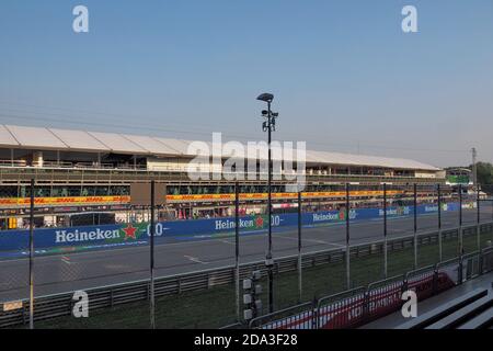 MONZA, ITALIE - 30 août 2018 : l'Autodromo Nazionale Monza, une piste de course située près de la ville de Monza, au nord de Milan, en Italie. Banque D'Images