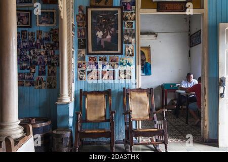 Cuba, Province de Santiago de Cuba, Santiago de Cuba, Casa de la Tradiciones - Music house/bar Banque D'Images
