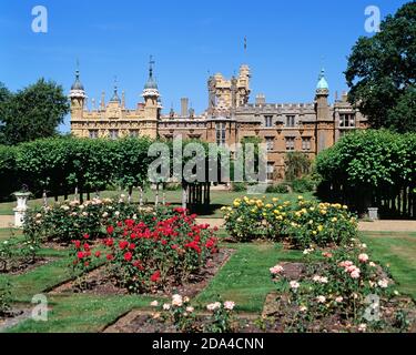 ROYAUME-UNI. Angleterre. Hertfordshire. Knebworth House. Banque D'Images