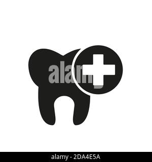icône soins dentaires élément de l'icône de la dentisterie pour le concept mobile et les applications web. L'icône soins dentaires à ligne mince peut être utilisée pour le Web et les mobiles. Icône Premium activée Illustration de Vecteur