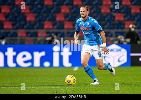 Fabian Ruiz (Napoli) pendant Bologne Calcio vs SSC Napoli, football italien série A match, Bologne, Italie, 08 Nov 2020 photo: LM/Ettore Griffoni Banque D'Images