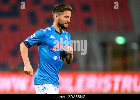 Dries Mertens (Napoli) pendant Bologne Calcio vs SSC Napoli, Italie football série A match, Bologne, Italie, 08 Nov 2020 photo: LM/Ettore Griffoni Banque D'Images