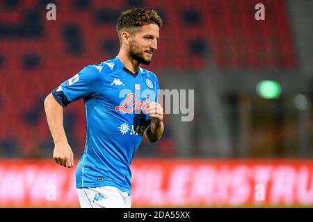 Bologne, Italie. 08 novembre 2020. Dries Mertens (Napoli) pendant Bologne Calcio vs SSC Napoli, Italie football série A match à Bologne, Italie, novembre 08 2020 crédit: Independent photo Agency/Alay Live News Banque D'Images