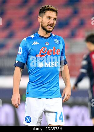 Bologne, Italie. 8 novembre 2020. Bologna, Italie, Stade Dall'Ara, 08 nov 2020, sèche Mertens (Napoli) pendant Bologne Calcio vs SSC Napoli - football italien série A match - Credit: LM/Ettore Griffoni crédit: Ettore Griffoni/LPS/ZUMA Wire/Alamy Live News Banque D'Images