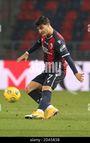 Bologne, Italie. 8 novembre 2020. 09/11/2020 - Bologna-Napoli - Riccardo Orsolini - foto Michele Nucci/LM crédit: Michele Nucci/LPS/ZUMA Wire/Alay Live News Banque D'Images