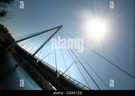 Northern Spire Bridge, Sunderland Banque D'Images