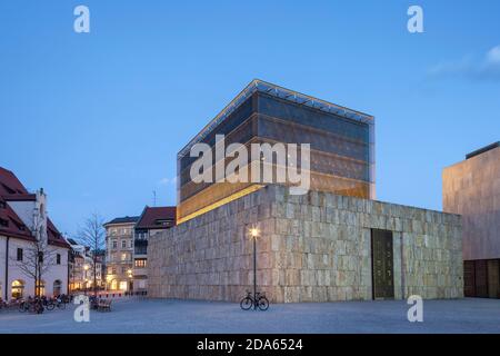 Géographie / Voyage, Allemagne, Bavière, Munich, nouveau syntagouge principal sur la St-Jakobs-Platz, Munich, droits-supplémentaires-autorisation-Info-non-disponible Banque D'Images