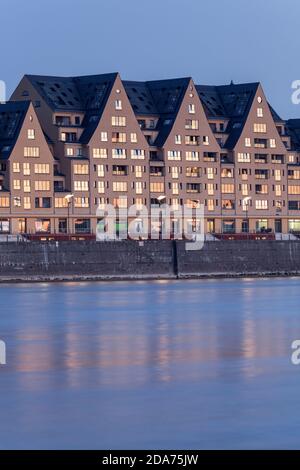 Géographie / Voyage, Allemagne, Rhénanie-du-Nord-Westphalie, Cologne, la Speicherstadt dans le Rheinauhafen, Additional-Rights-Clearance-Info-not-available Banque D'Images