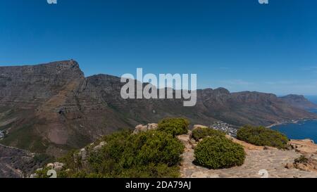 Vue panoramique sur Table Mountain Banque D'Images