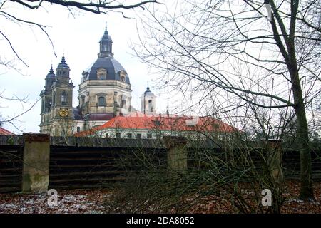 Le monastère de Pažaislis et l'église de la Visitation près de Kaunas, Lituanie Banque D'Images