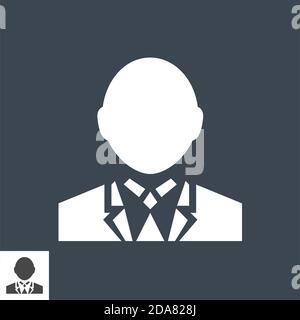 Signe de l'utilisateur Icône Vecteur Télévision Illustration de Vecteur