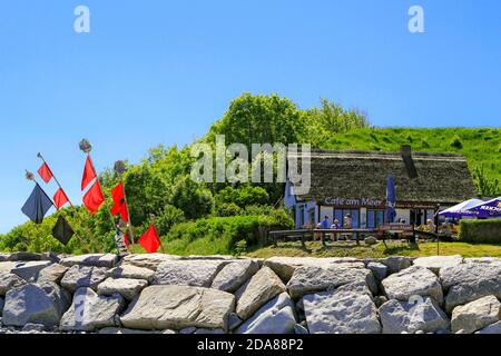 Village de Vitt au Cap Arkona, Ruegen Island, Schleswig-Holstein, Allemagne, Europe Banque D'Images