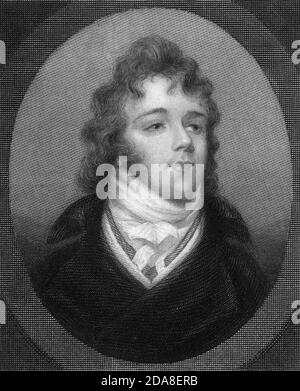 George Bryan Brummell 'beau', figure emblématique dans la région de Regency England Banque D'Images