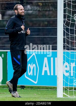 ZEIST, PAYS-BAS - NOVEMBRE 10: Daley Blind des pays-Bas pendant la session de formation des pays-Bas avant le match contre l'Espagne au campus de KNVB le 10 novembre 2020 à Zeist, pays-Bas. (Photo de Jeroen MeuwsenOrange Pictures) Banque D'Images