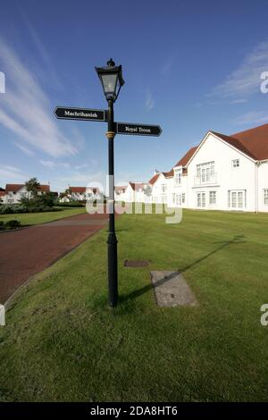 Turnberry Golf course, South Ayrshire, Écosse, PGA Senior Golf Competition juillet 2012 Banque D'Images