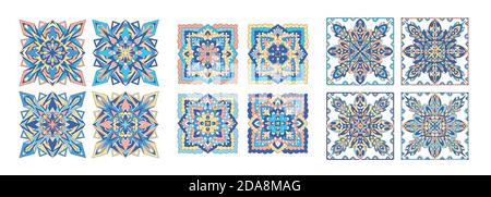 Mandala. Ornement Motif rond. Éléments de décoration vintage. Arrière-plan dessiné à la main. L'Islam, Arabe, Indienne, motifs ottomans. Illustration de Vecteur