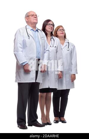 en pleine croissance..divers professionnels de la santé debout ensemble Banque D'Images