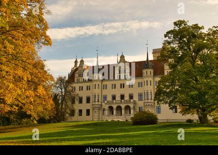 Château de Boitzenburg dans l'Uckermark près de Templin dans le Brandebourg Banque D'Images