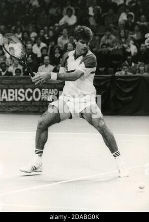 Joueur américain de tennis Tim Mayotte, Philadelphie, USA 1987 Banque D'Images