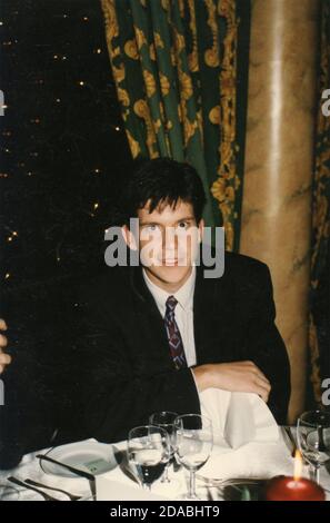 Joueur de tennis britannique Tim Henman, années 1990 Banque D'Images